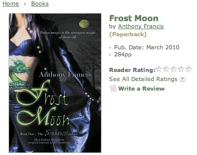 frost moon on barnes and noble